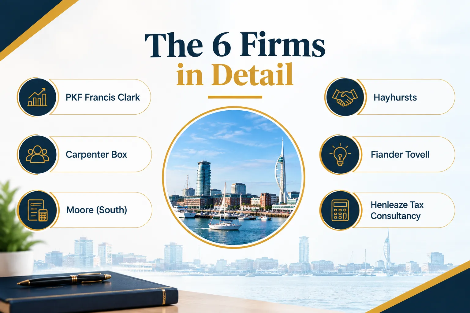 The 6 Firms in Detail