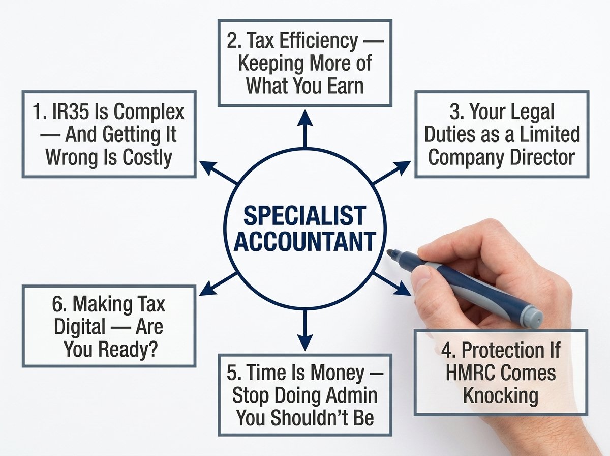 Key Reasons Why Contractors Need a Specialist Accountant