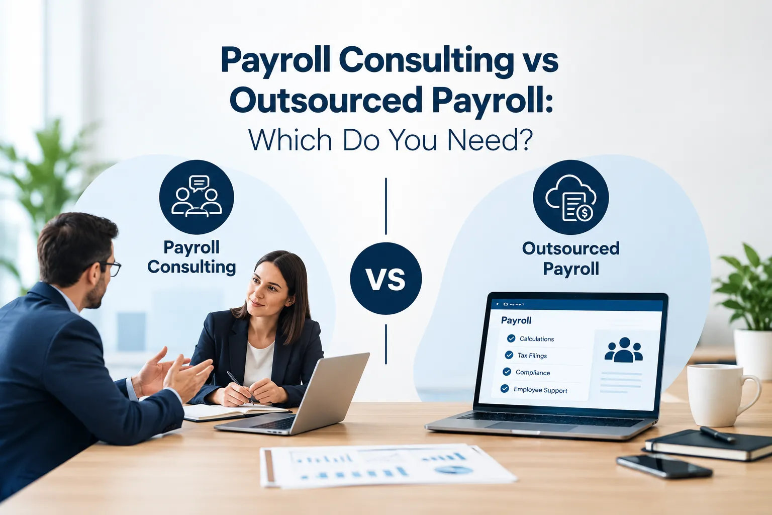 Payroll Consulting vs Outsourced Payroll: Which Do You Need?
