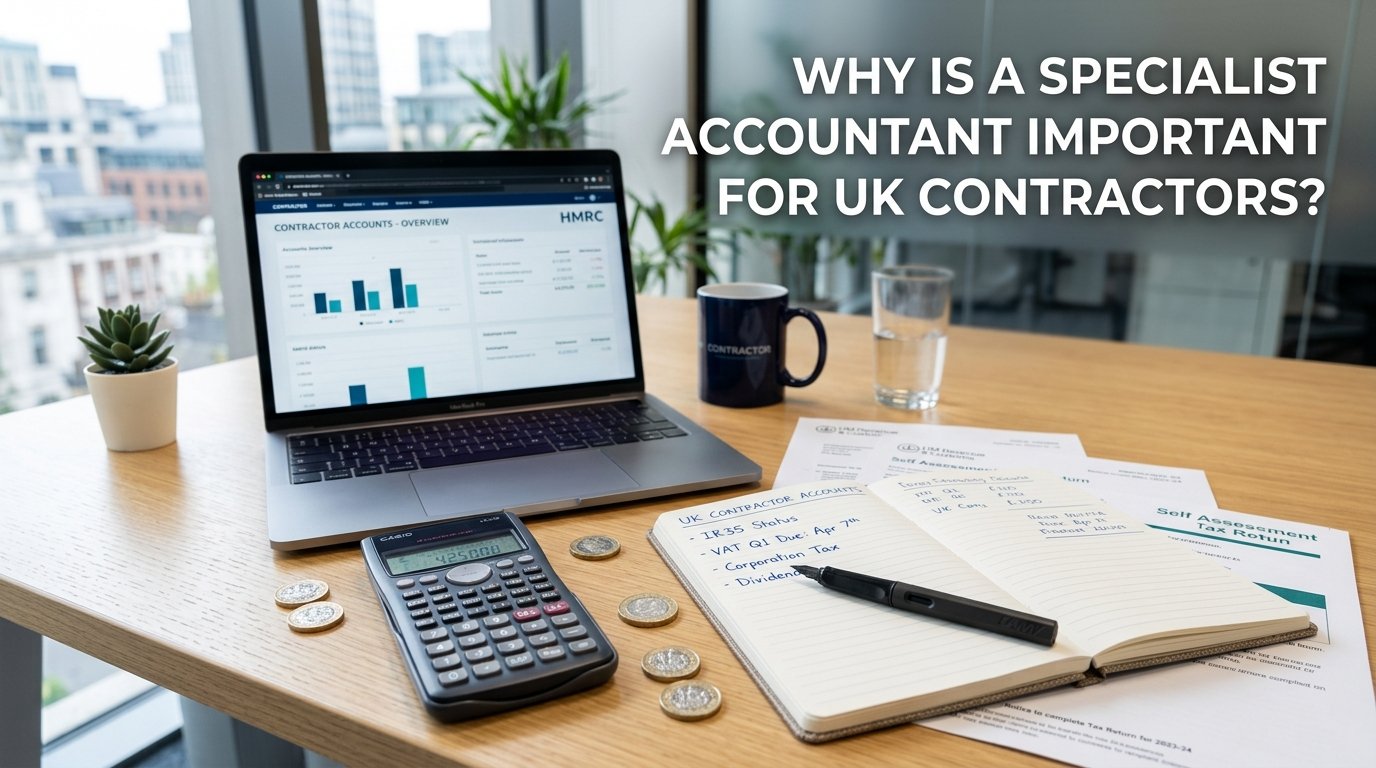 Why Is a Specialist Accountant Important for UK Contractors?